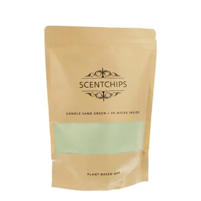 Scentchips kaarsenzand 500 gr groen