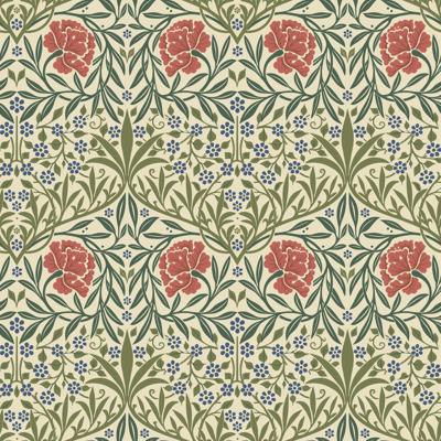 Dutch Wallcoverings Hidden Treasures 2 -Oxford Union Red/Grn - Rood/Groen