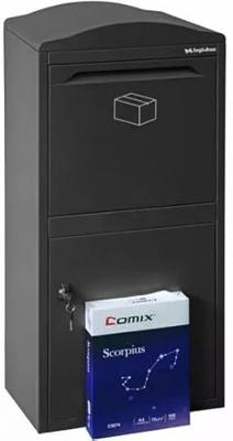 Pakketbrievenbus Logixbox Frontbox - grijs