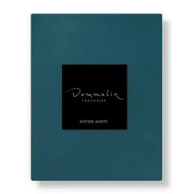 Dommelin Dommelin Topper Hoeslaken Uni Satijn 600tc 748 Azuur 90x200/9
