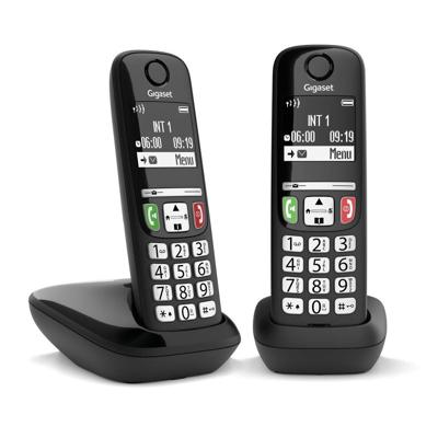 Gigaset A735 Duo Huistelefoon Zwart