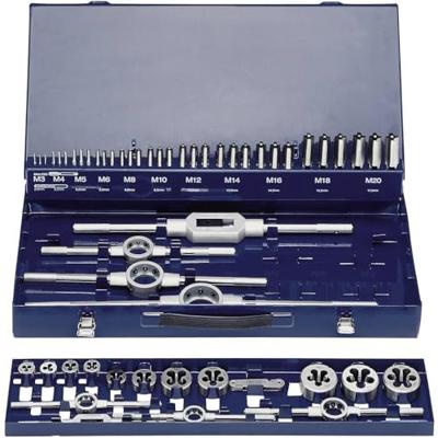 Eventus by Exact 10723 Schroefdraadsnijderset 54-delig HSS Metrisch M3, M4, M5, M6, M8, M10, M12, M14, M16, M18, M20 Eventus by Exact 10723 Schroefdraadsnijderset 54-delig HSS Metrisch M3, M4, M5, M6, M8, M10, M12, M14, M16, M18, M20
