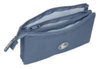 Pennenetui met 3 vakken El Ganso Blauw 22 x 12 x 3 cm - thumbnail