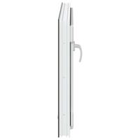 Kelderraam "RISOR" 90x60 cm draaikiep-1/2 DIN links antraciet - thumbnail