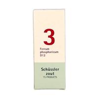 Ferrum phosphoricum 3 D12 Schussler 100 Tabletten - thumbnail