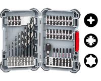 Bosch Accessories Bosch Power Tools 2608577148 Bitset Plat, Kruiskop Pozidriv, Kruiskop Phillips, Binnen-zesrond (TX) Torsion zone - thumbnail