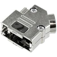encitech D45PK-M-09-K 6560-0146-11 D-sub behuizing Aantal polen: 9 Kunststof, gemetalliseerd 45 ° Zilver 1 stuk(s) - thumbnail