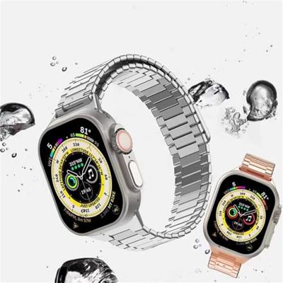 Magnetische stalen band - Zeer sterke magneet - Multicolor - Geschikt voor Apple Watch 44mm / 45mm / 46mm / 49mm Magnetische stalen band - Zeer sterke magneet - Multicolor - Geschikt voor Apple Watch 44mm / 45mm / 46mm / 49mm