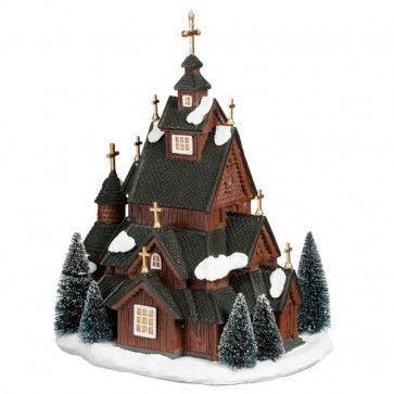 Luville Sledgeholm The Stave church