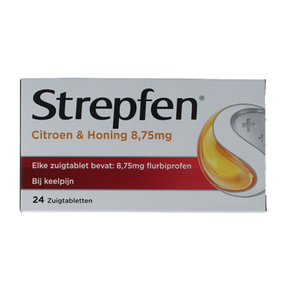 Strepfen Citroen & Honing Zuigtabletten