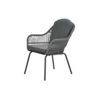 Triton dining stoel c. bl/rope m. gr dia. 5mm/mystic g Garden Impressions - Garden impressions - thumbnail