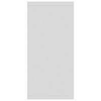 Dressoir 88x30x65 cm bewerkt hout wit - thumbnail