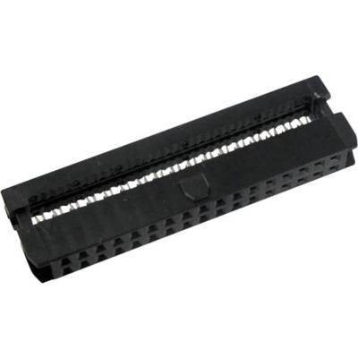 TRU COMPONENTS 1589690 Pinconnector Met trekonlasting Rastermaat: 2 mm Totaal aantal polen: 20 Aantal rijen: 2 1 stuk(s)