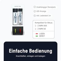 Ansmann Comfort Mini Batterijlader - thumbnail