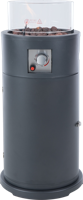 Bogo Vlam staande Gasheater Grijs 10500 Watt - thumbnail