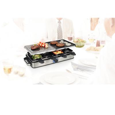 Princess 162635 Raclette 8 Steen en Grill Deluxe