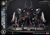 Transformers: Dark of the Moon (Film) Museum Masterline Statue Optimus Prime Weapons Depot Bonus Version 127 cm - thumbnail