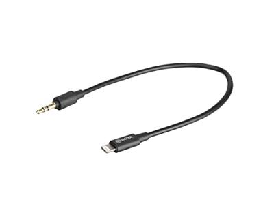 Boya Universele Adapter BY-K1 3,5mm TRS naar Lightning