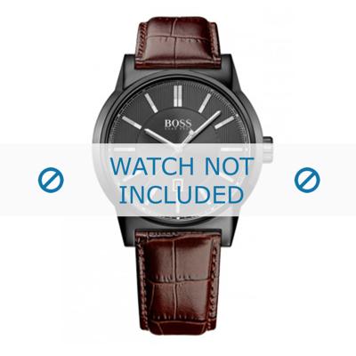 Horlogeband Hugo Boss HB1513071 / HB-202-1-34-2719 Leder Bruin 22mm Horlogeband Hugo Boss HB1513071 / HB-202-1-34-2719 Leder Bruin 22mm