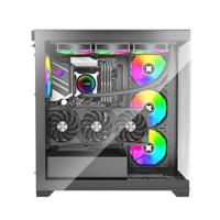 Xilence Gleam Midi-tower PC-behuizing Zwart Zijvenster - thumbnail