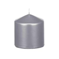 Kaars Acorde Zilverkleurig 7 x 7,5 x 7 cm (24 Stuks) - thumbnail
