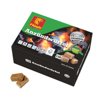 Boomex Aanmaakblokjes - hout & was - 128 stuks - thumbnail