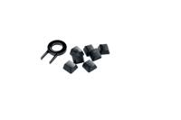 Asus ROG PBT Keycap Set (AC03) Toetskap Zwart - thumbnail