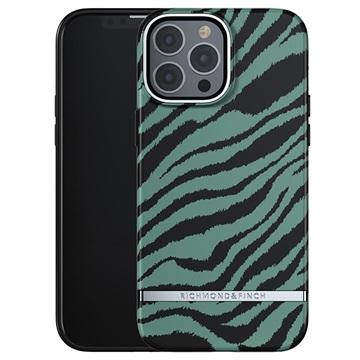 Richmond & Finch Freedom Series One-Piece Apple iPhone 13 Pro Emerald Zebra