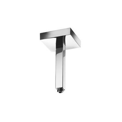 Plafonduitloop Hotbath Mate 15 cm Vierkant Verzwaard Geborsteld Nikkel