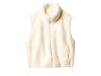 esmara Pluche dames bodywarmer (Beige, S (36/38)) - thumbnail