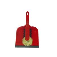 Stofblikset cleaninq kunststof 23x21cm rood - thumbnail