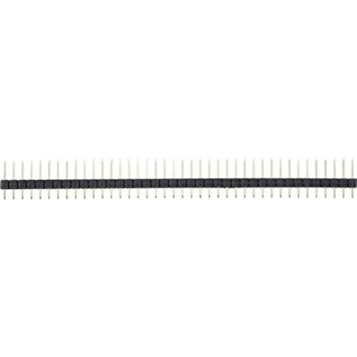 TRU COMPONENTS Male header (standaard) Aantal rijen: 1 Aantal polen per rij: 40 TC-9556692 1 stuk(s)