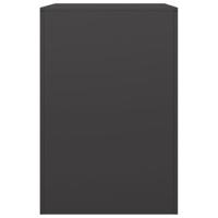 Haardhoutrek 60x40x60 cm staal zwart - thumbnail