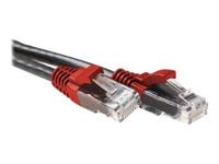 ACT Zwarte 3 meter U/UTP CAT6A patchkabel cross met RJ45 connectoren - thumbnail