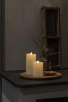 Konstsmide 1600-115 LED-kaars Crème-wit Warmwit (Ø x h) 76 mm x 114 mm - thumbnail