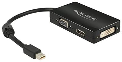 DeLOCK Mini DisplayPort naar VGA/HDMI/DVI adapter
