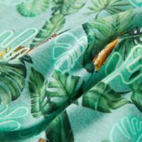 Kindershirt 104 gemleerd lichtgroen - thumbnail