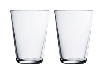 Iittala Kartio Waterglas 0,40 l Clear, per 2 Iittala Kartio Waterglas 0,40 l Clear, per 2