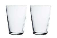 Iittala Kartio Waterglas 0,40 l Clear, per 2 - thumbnail