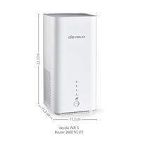 devolo WiFi 6 Router 3600 5G LTE, mobiele 5G router met nano-simkaartsleuf, 3.600 Mbit/s, wit - thumbnail