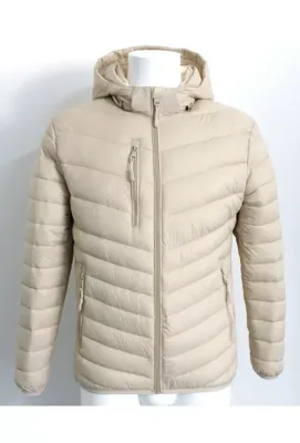 Tussenjas - Pufferjas - Voorzakken - Ecru