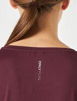 Only Play Clarissa longsleeve Trainingsshirt bordeaux maat:xs - thumbnail