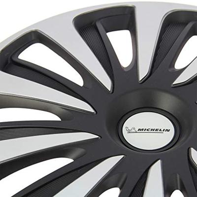 MICHELIN wieldeksel 17 NVS 3D bij 4 in een doos Zwart MICHELIN wieldeksel 17 NVS 3D bij 4 in een doos Zwart