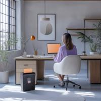 Hama Prime M80 Papierversnipperaar 9 vellen 2 x 12 mm P-5 20 l Ook geschikt voor Creditcards - thumbnail