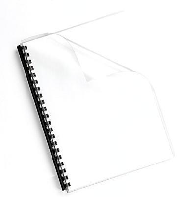 Fellowes omslagen, ft A4, PVC, 240micron, pak van 100 stuks, transparant Fellowes omslagen, ft A4, PVC, 240micron, pak van 100 stuks, transparant