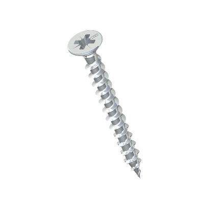 HECO TOPIX-plus schroeven - platkop verzinkt - 4,5x40 mm - PZ2 - voldraad - 200 st