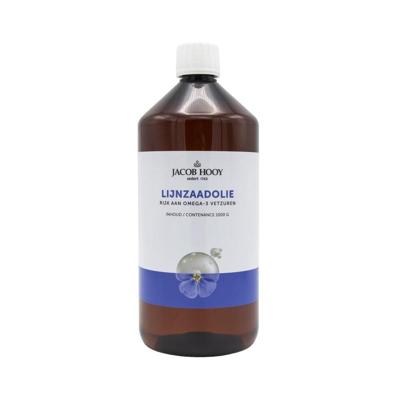 Hooy Lijnzaadolie Koudgeperst 1lt