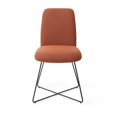 Jesper Home Eetkamerstoel 'Taiwa' Cross Black, kleur Hearth Harmony