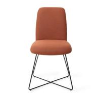 Jesper Home Eetkamerstoel 'Taiwa' Cross Black, kleur Hearth Harmony - thumbnail