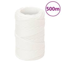 VidaXL Boottouw 2 mm 500 m polypropyleen volwit - thumbnail